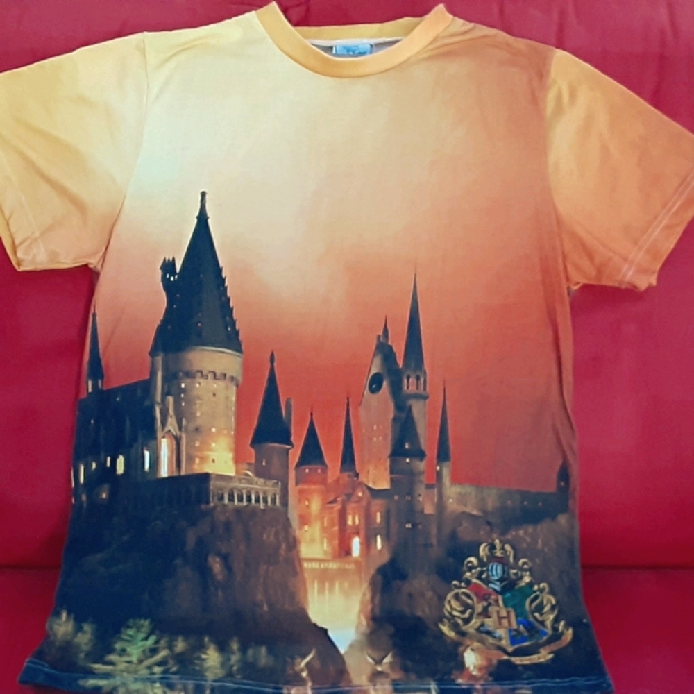 HARRY POTTER HOGWARTS TSHIRT PREOWNED
